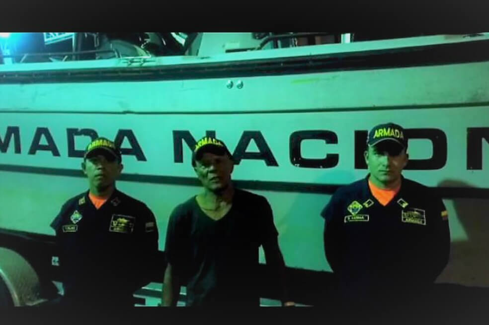 Un náufrago de 70 años fue rescatado por la Armada en Tumaco, Nariño