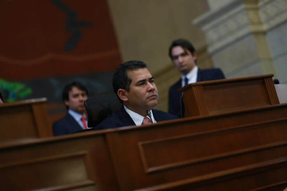 “Existe una plataforma para que la Cámara sesione”: Alejandro Carlos Chacón