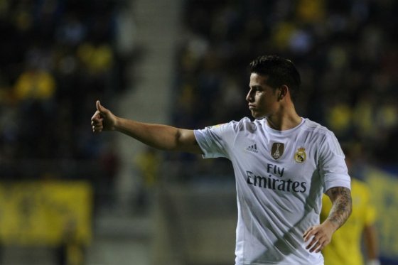 James votó por Ronaldo y finalizó 19 en la elección al Balón de Oro