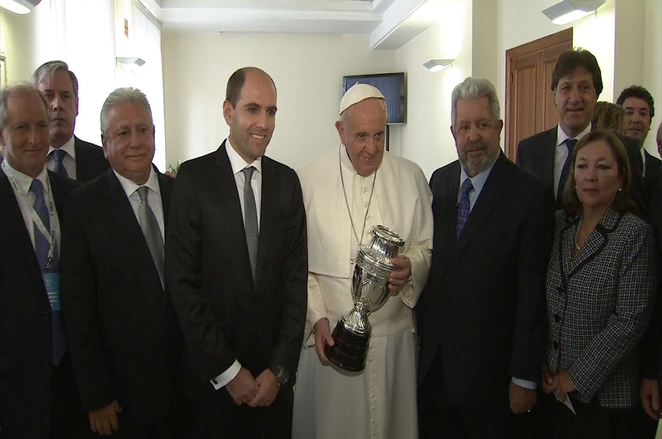 El papa Francisco gritará los goles de la Copa América