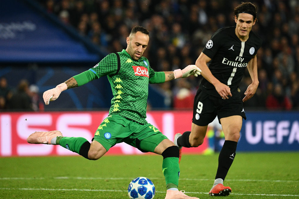 Gran actuación de David Ospina en el empate del Napoli ante el PSG