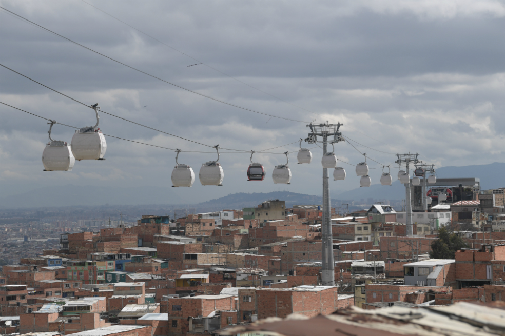 Vecinos del Transmicable de Ciudad Bolívar ya lo quieren estrenar