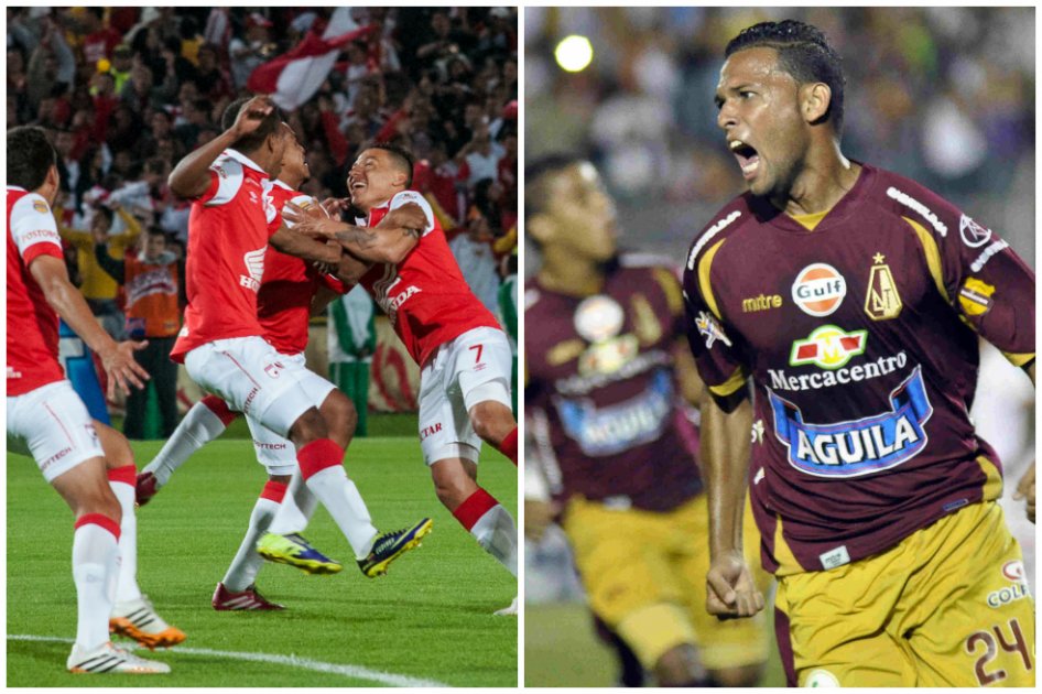 Santa Fe y Tolima, a noventa minutos de la gloria