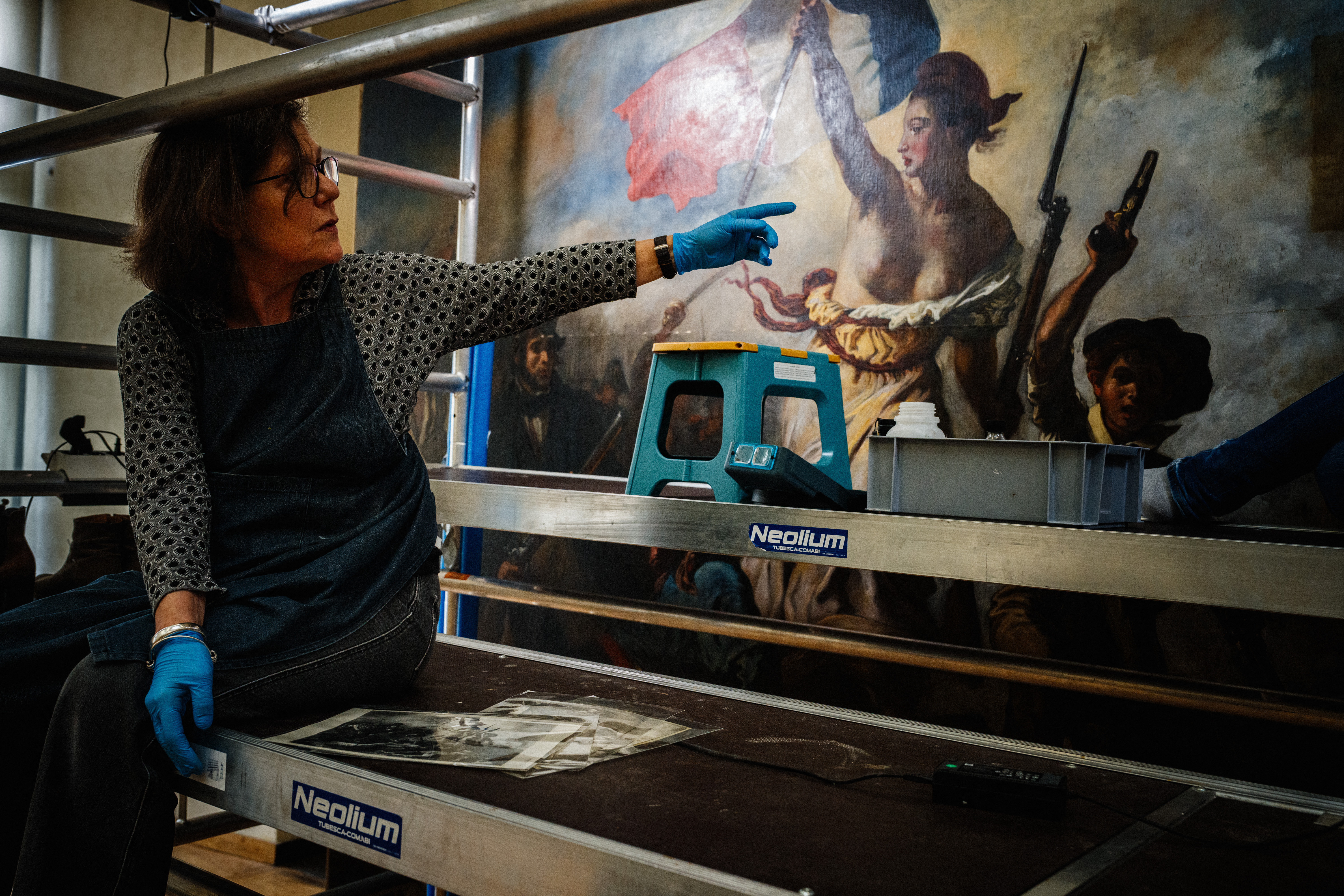 El Louvre recupera la obra “La Libertad guiando al pueblo” tras su restauración
