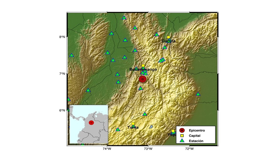 ¿Por qué tiembla tanto en el municipio de Los Santos, epicentro del sismo de este miércoles?