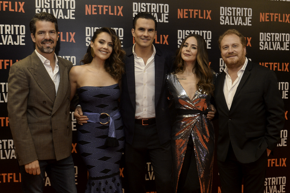 Así se vivió el lanzamiento de la serie ‘Distrito Salvaje’