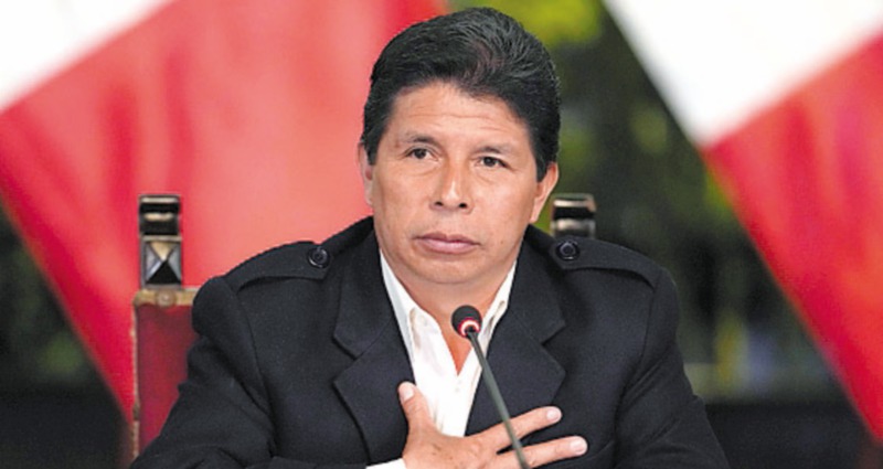 Justicia peruana ordena revelar las comunicaciones privadas de Pedro Castillo