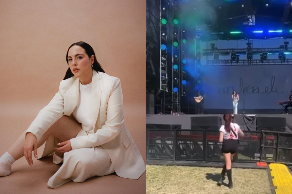 Cantante Andrea Ele se presentó en concierto y “nadie” la fue a ver: así reaccionó