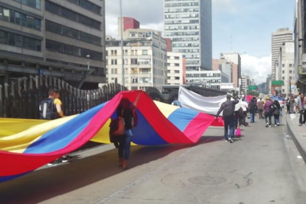 Preste atención a los cierres viales por manifestaciones adelantadas en Bogotá