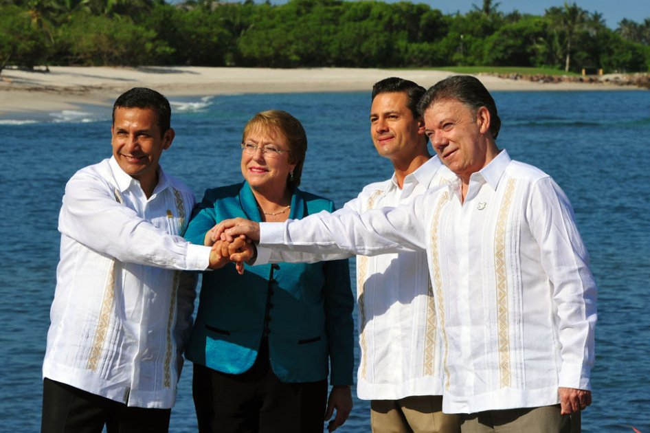 Los presidentes de la Alianza del Pacífico