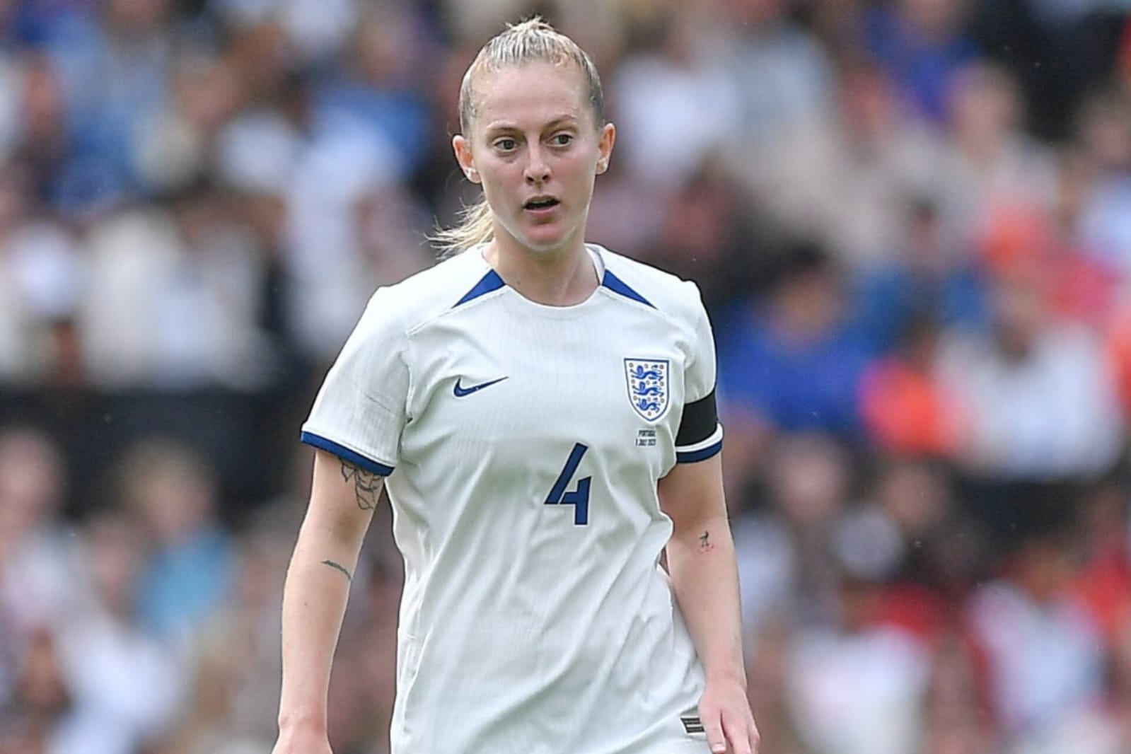 Keira Walsh es una de las figuras de la selección femenina de Inglaterra.