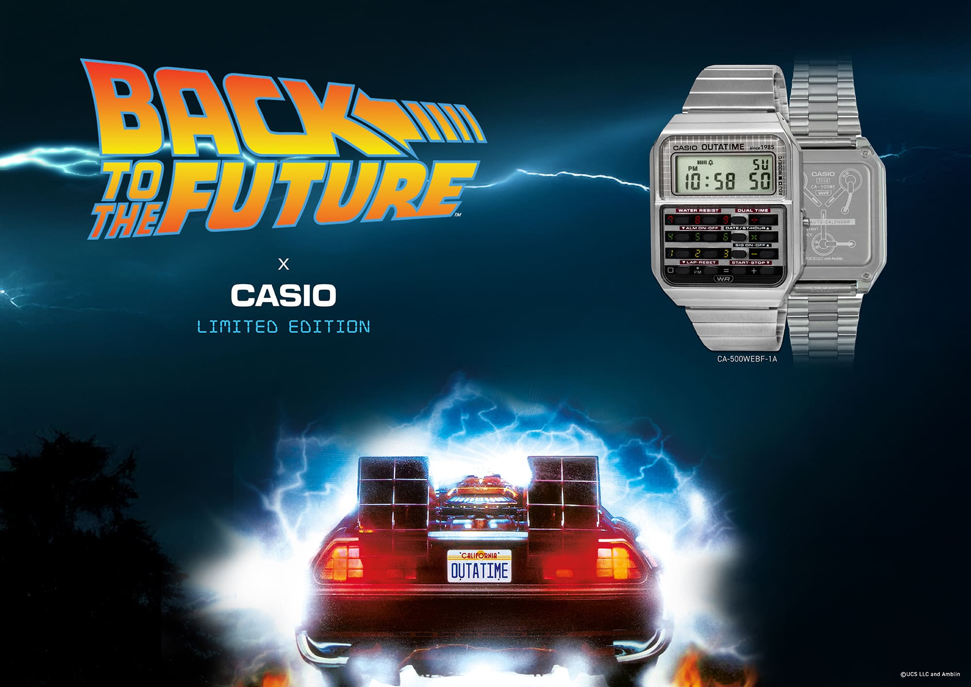 Casio lanza el CA-500 Back to the Future, edición limitada por los 40 años de la película