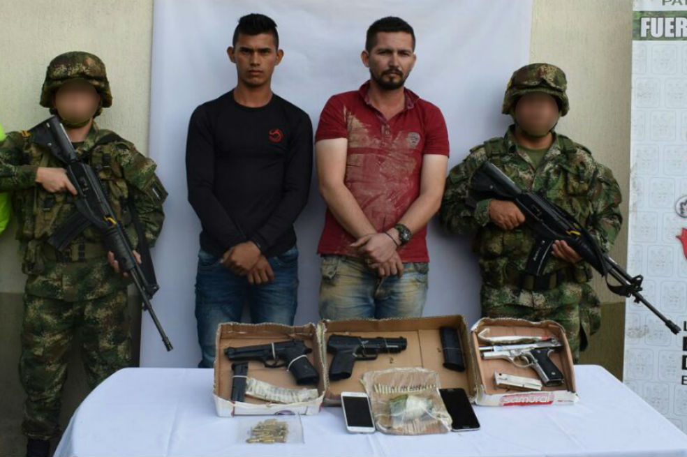 Capturado cabecilla de “Los Pelusos” y su escolta en Norte de Santander