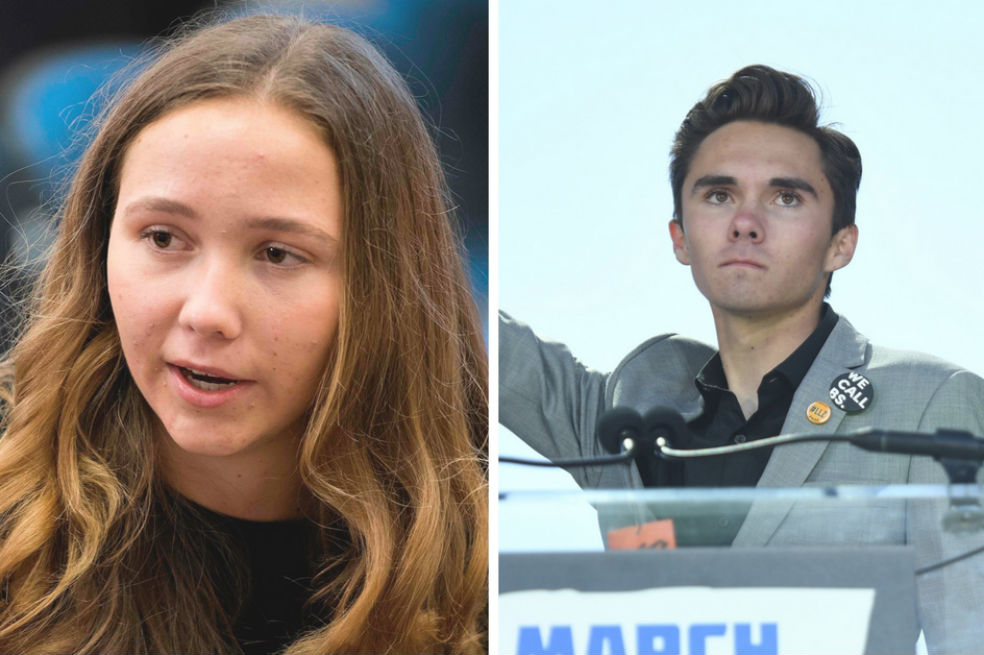 Lauren y David Hogg sobrevivieron a un ataque el pasado 14 de febrero y a partir de eso se unieron junto a otros estudiantes para debatir sobre un control de armas.