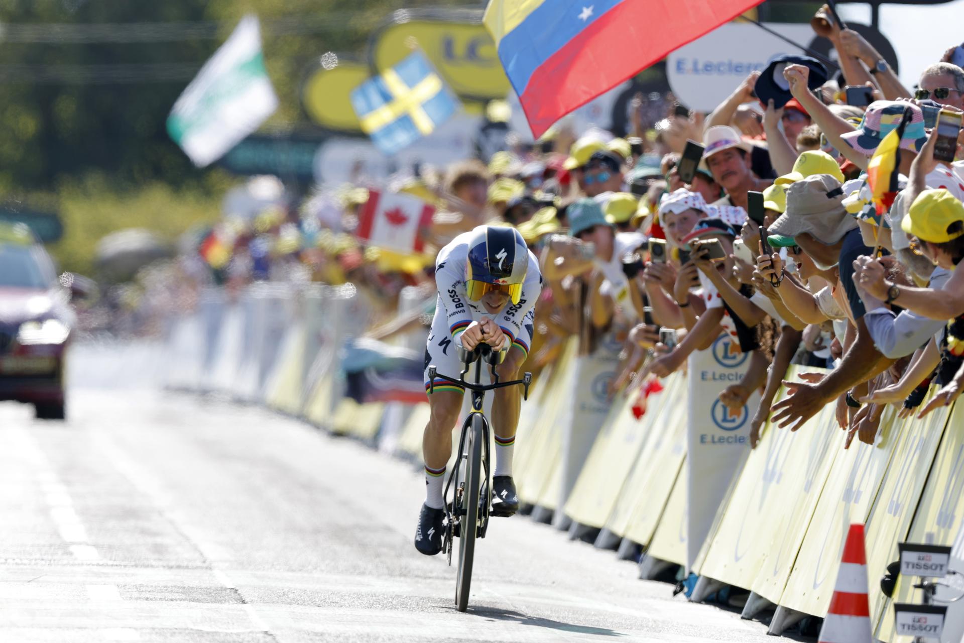Remco Evenepoel voló en la etapa 16 del Tour de Francia: así quedó la clasificación general