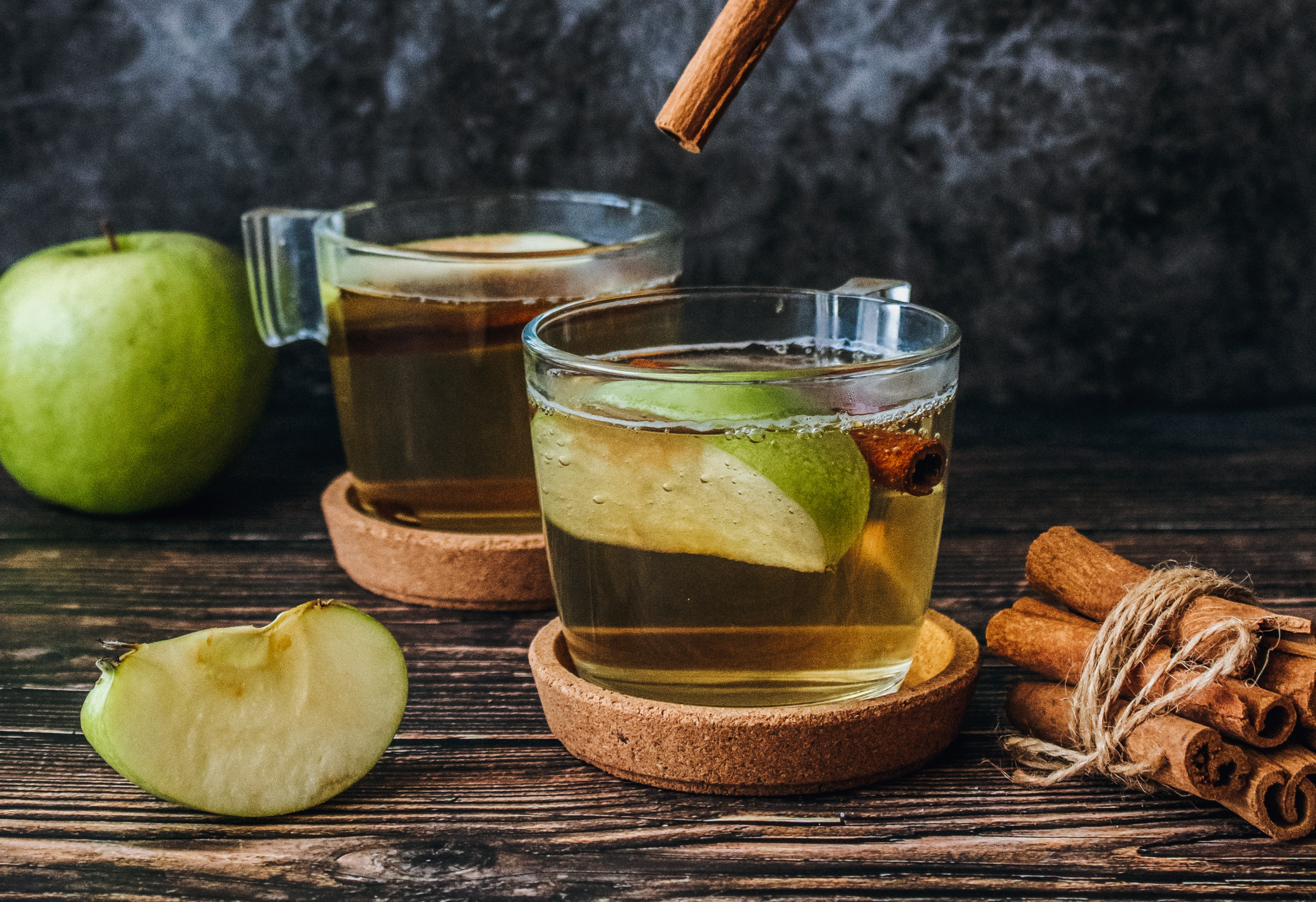 Té de manzana del campo, una alternativa saludable para este miércoles