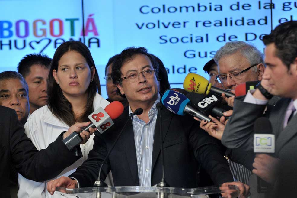 Las peleas del Petro que llega a la Alcaldía