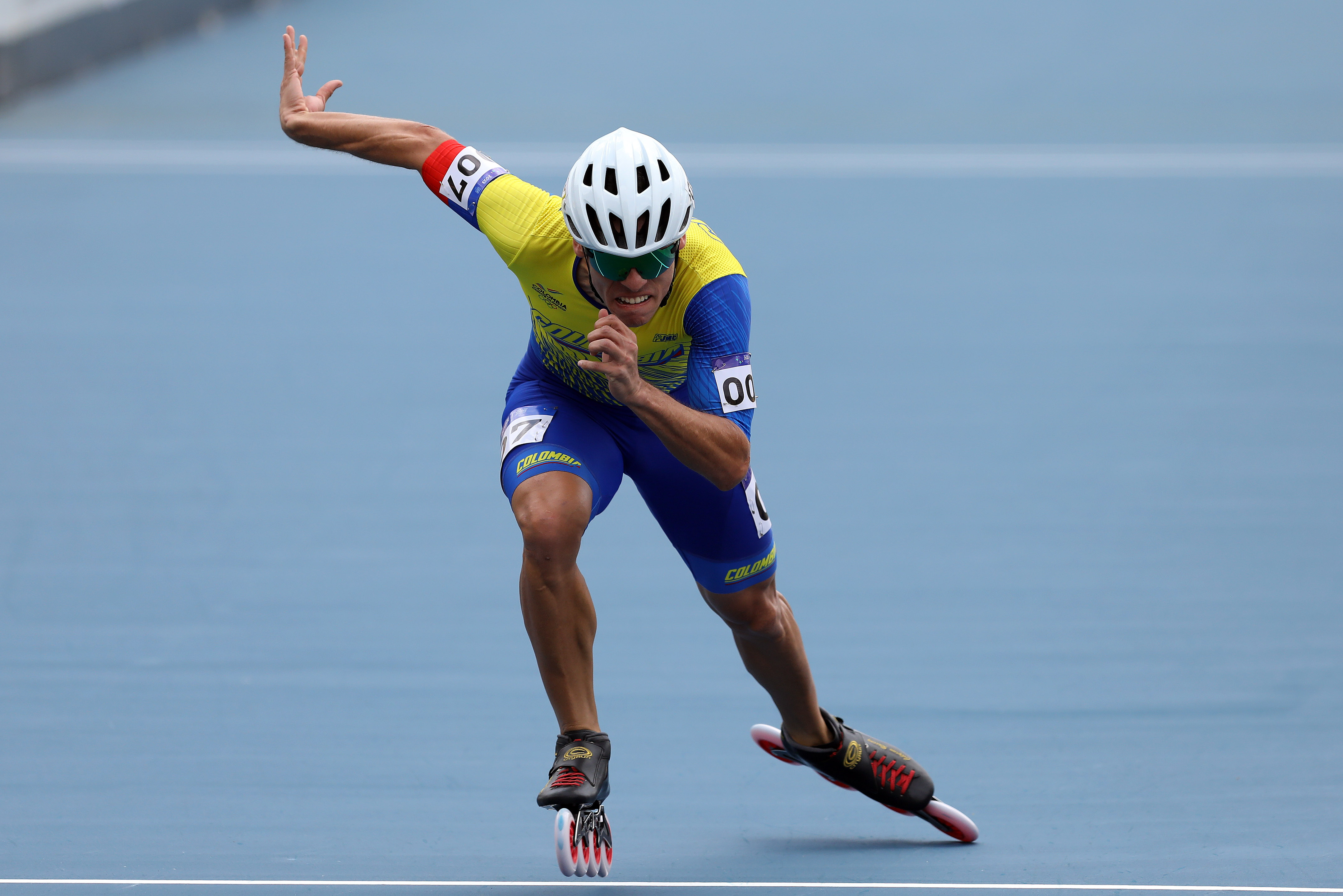 Con 13 de los 14 oros del patinaje Colombia aseguró subtítulo en Centroamericanos