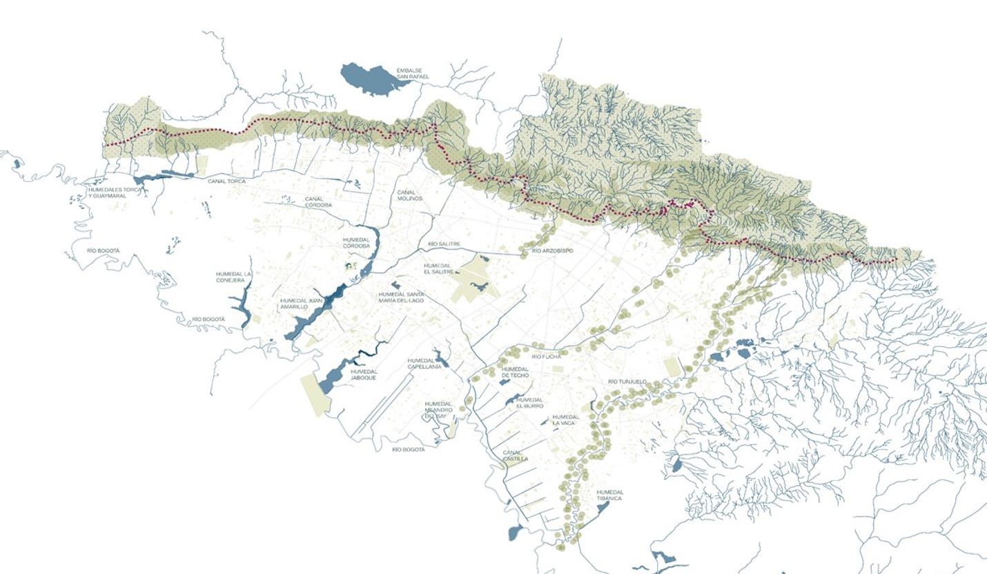 Este es el sendero planteado en 2018 para facilitar la atención de incendios.