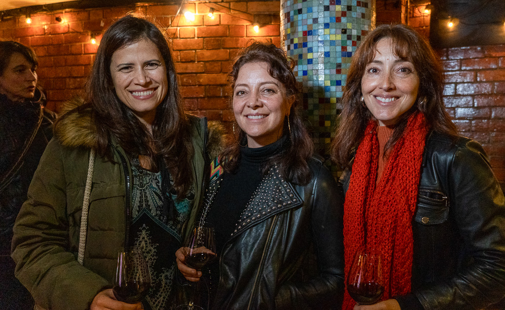 Liliana Escobar , Connie Camelo y Judith Segura