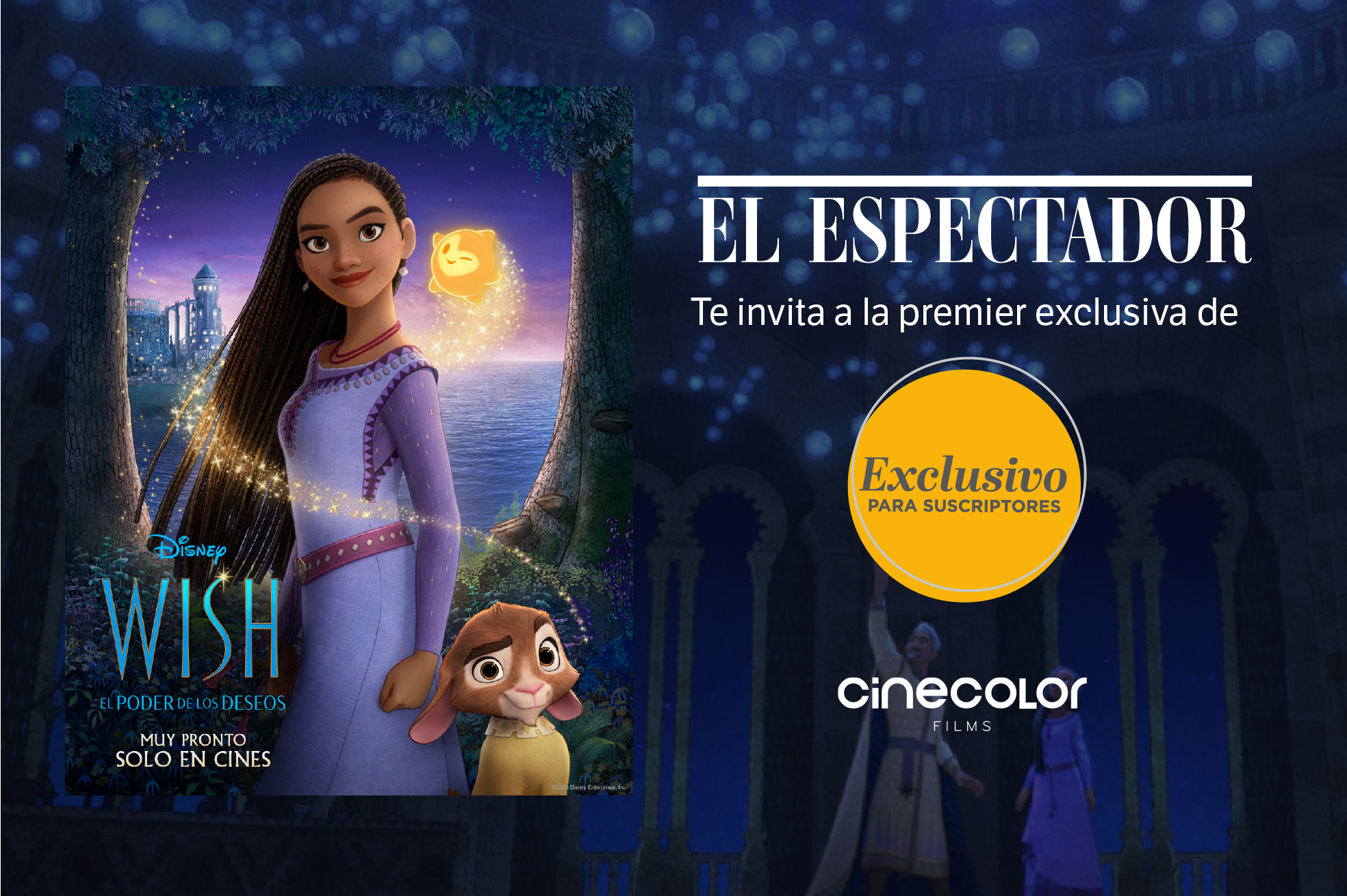 ‘Wish: El poder de los deseos’, inspirada en el legado musical de Walt Disney