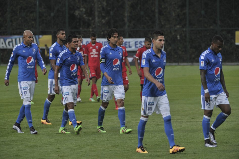 Millonarios cayó con Fortaleza y perdió la chance de ser líder