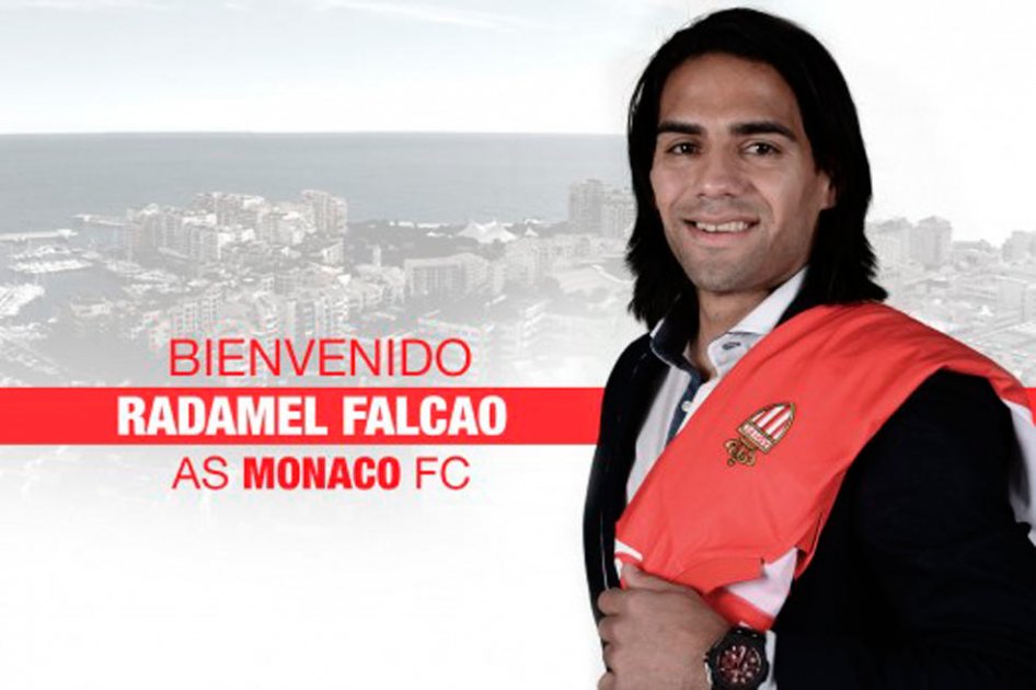 Mónaco oficializó el fichaje de Falcao