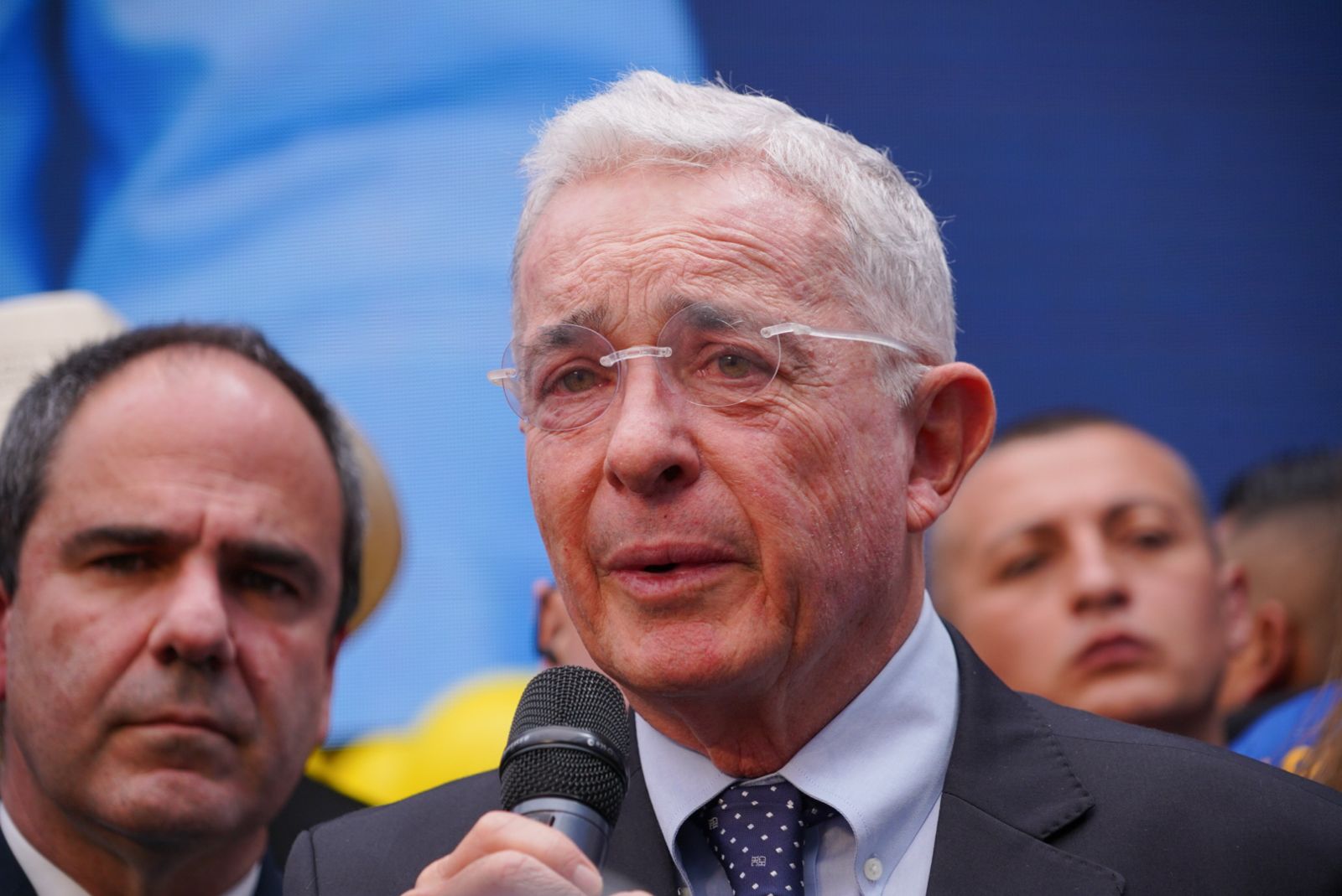 Álvaro Uribe habló sobre seguridad y tiró pullas al Gobierno por política de “Paz Total”