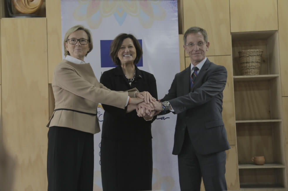 UE y Gobierno anuncian extensión del Fondo Europeo para La Paz por cuatro años más