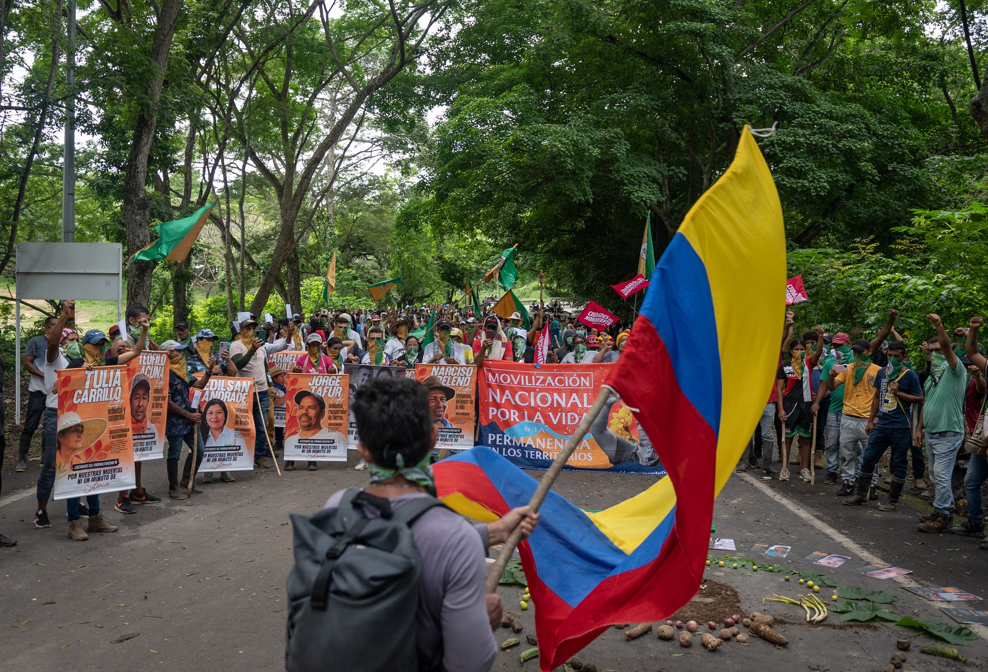 Las protestas de organizaciones que apoyaron a Petro para pedirle salidas contra la violencia