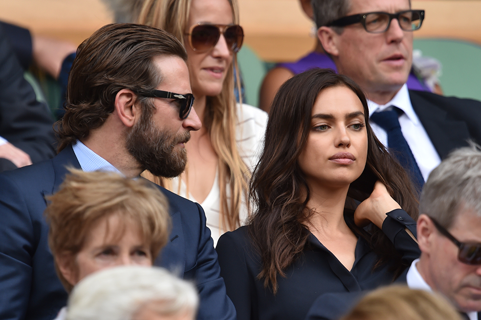 Bradley Cooper e Irina Shayk protagonizan momento incómodo en Wimbledon