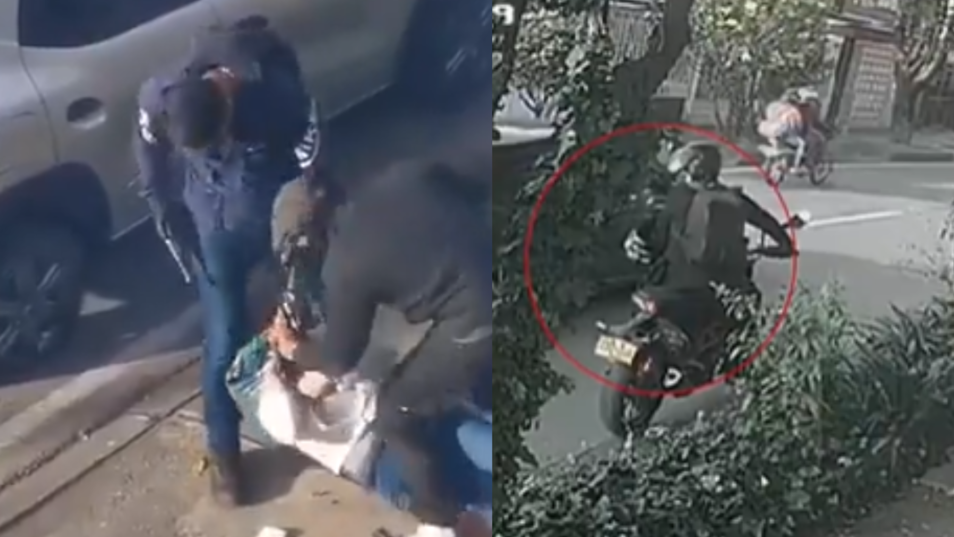 Violento atraco en Bogotá: fleteros arrastraron y golpearon a mujer en el Parkway