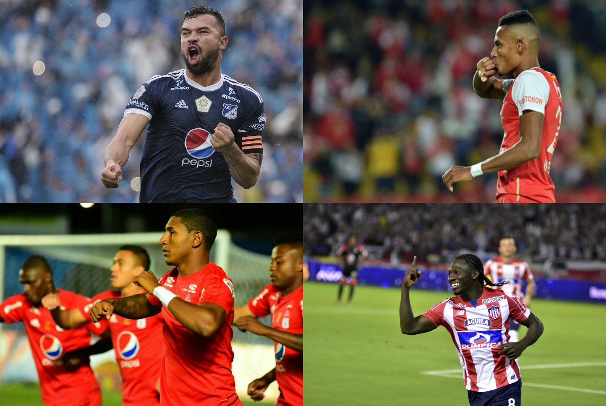 El equipo ideal del fútbol colombiano en 2017
