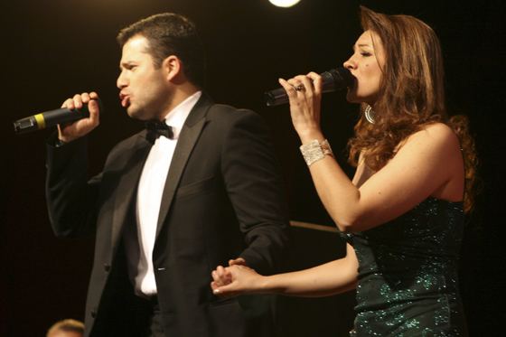 Concierto romántico en el centro comercial El Retiro
