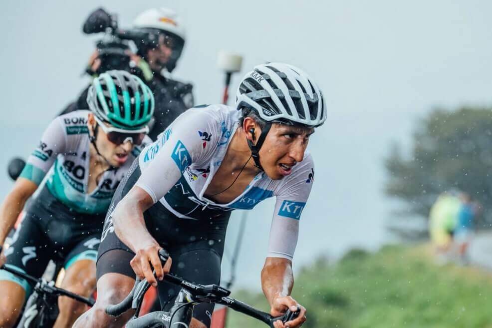Egan Bernal: "No quiero pensar que estoy a menos de 30 segundos del podio"