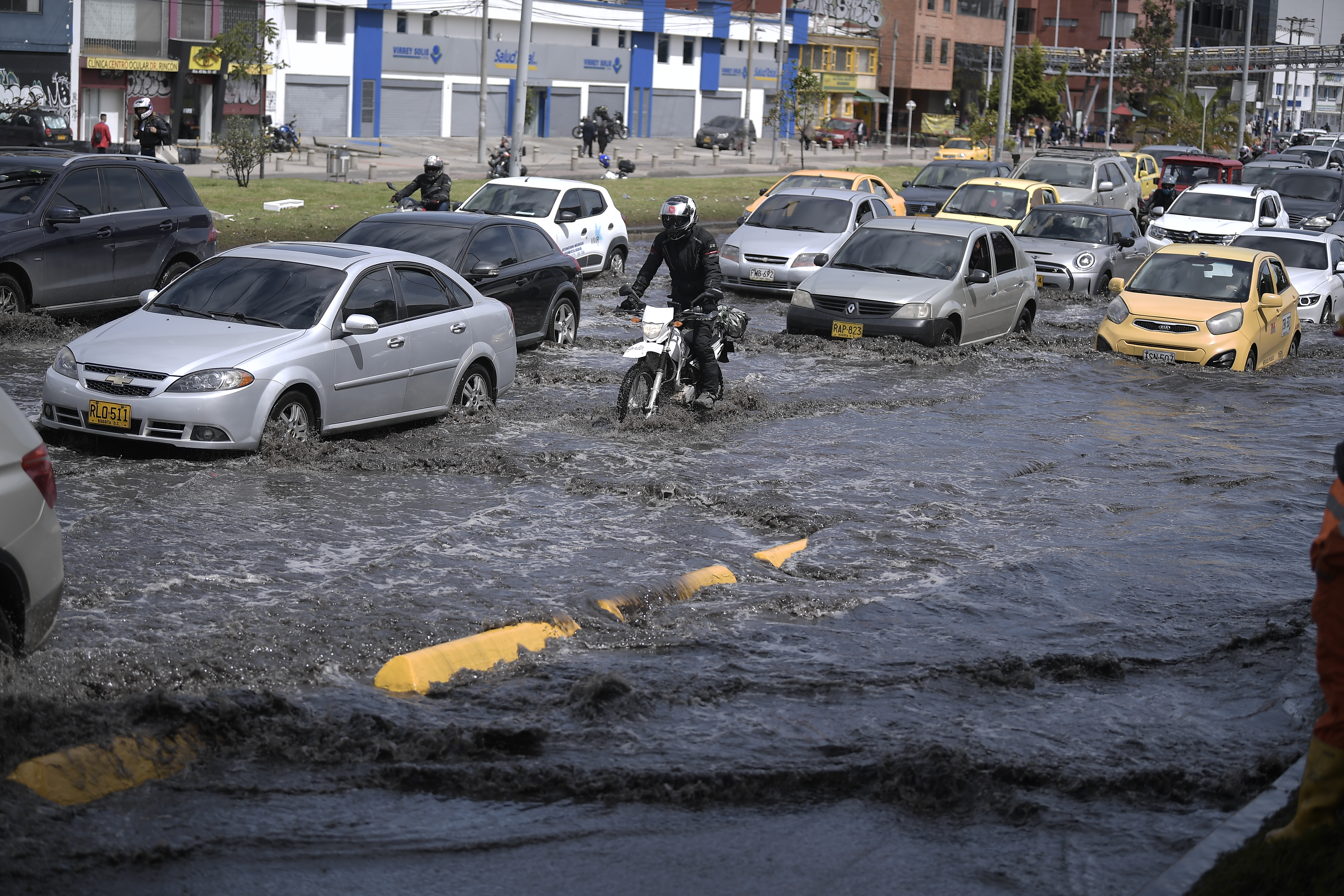 Las localidades más afectadas por emergencias a causa de las lluvias en Bogotá