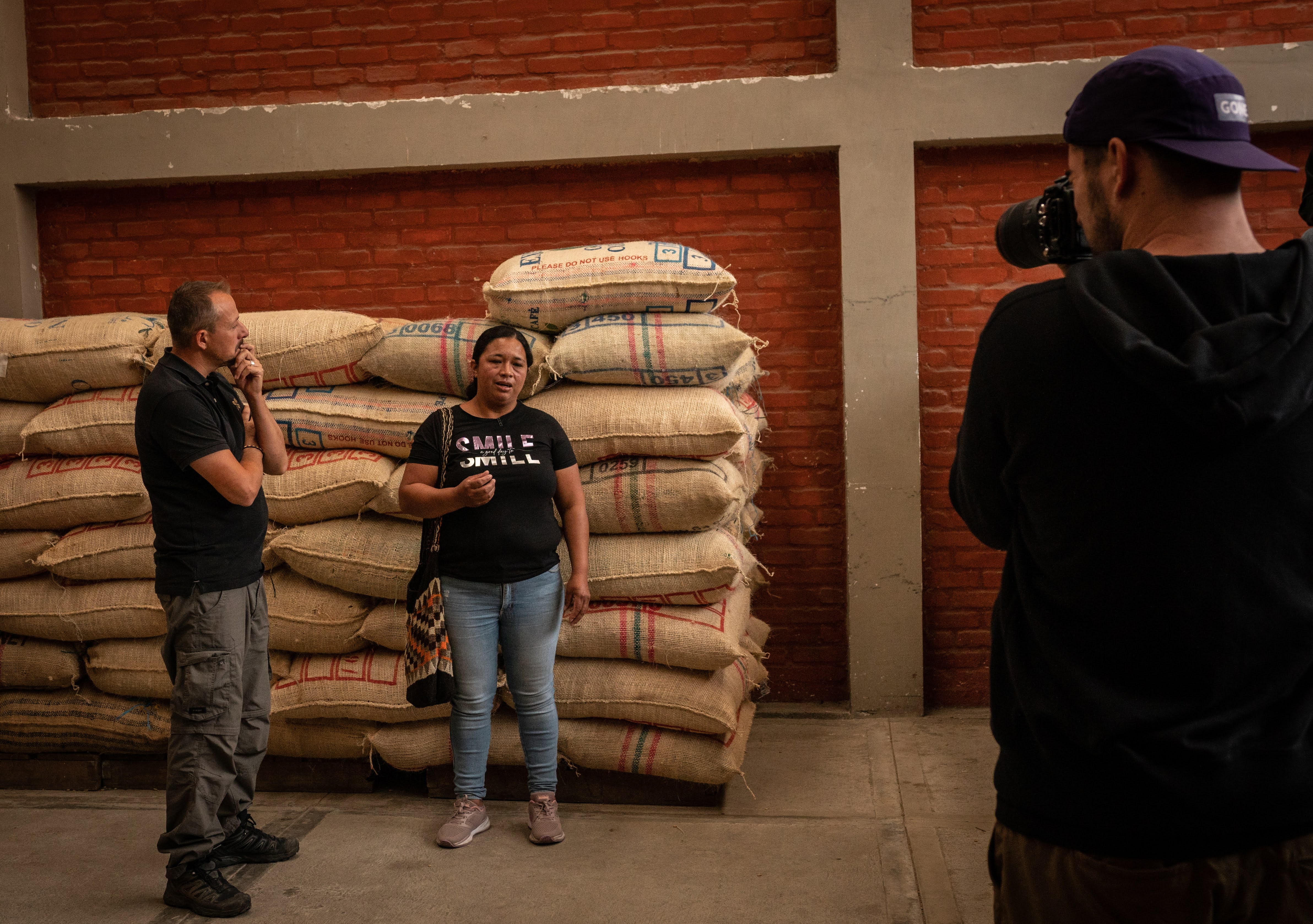 El empresario francés Joris Pfaff visitó las instalaciones del café Juan Tama, en la zona de Tierradentro.