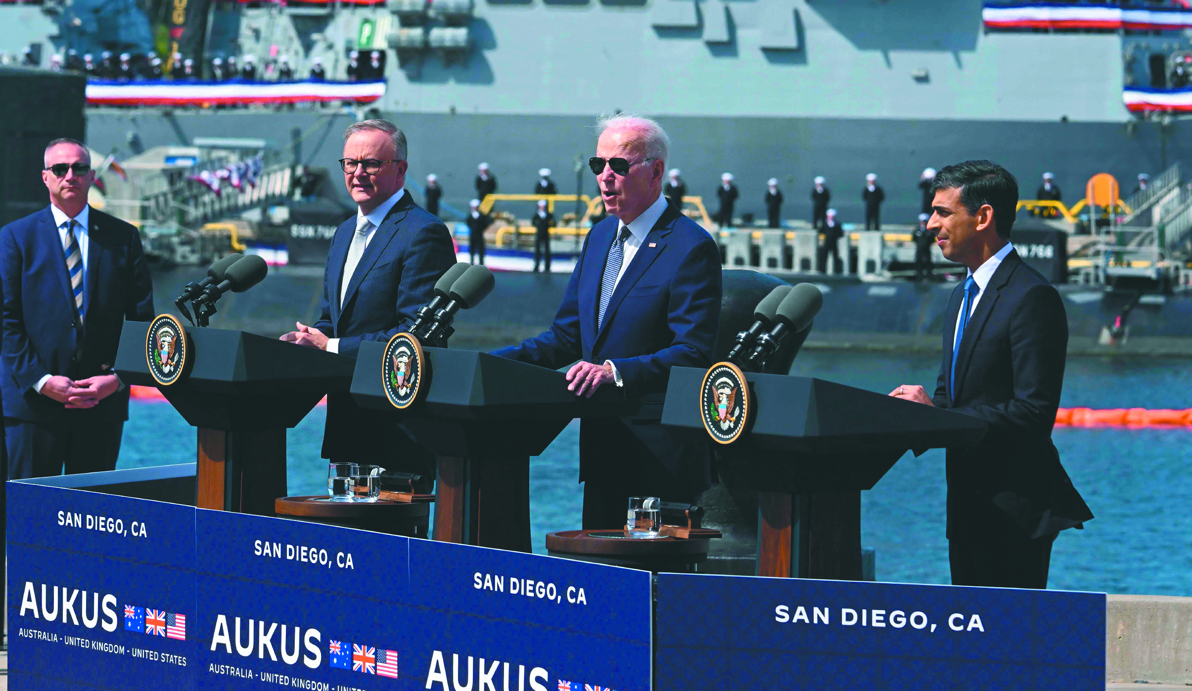 Submarinos de propulsión nuclear, la nueva tensión entre Estados Unidos y China