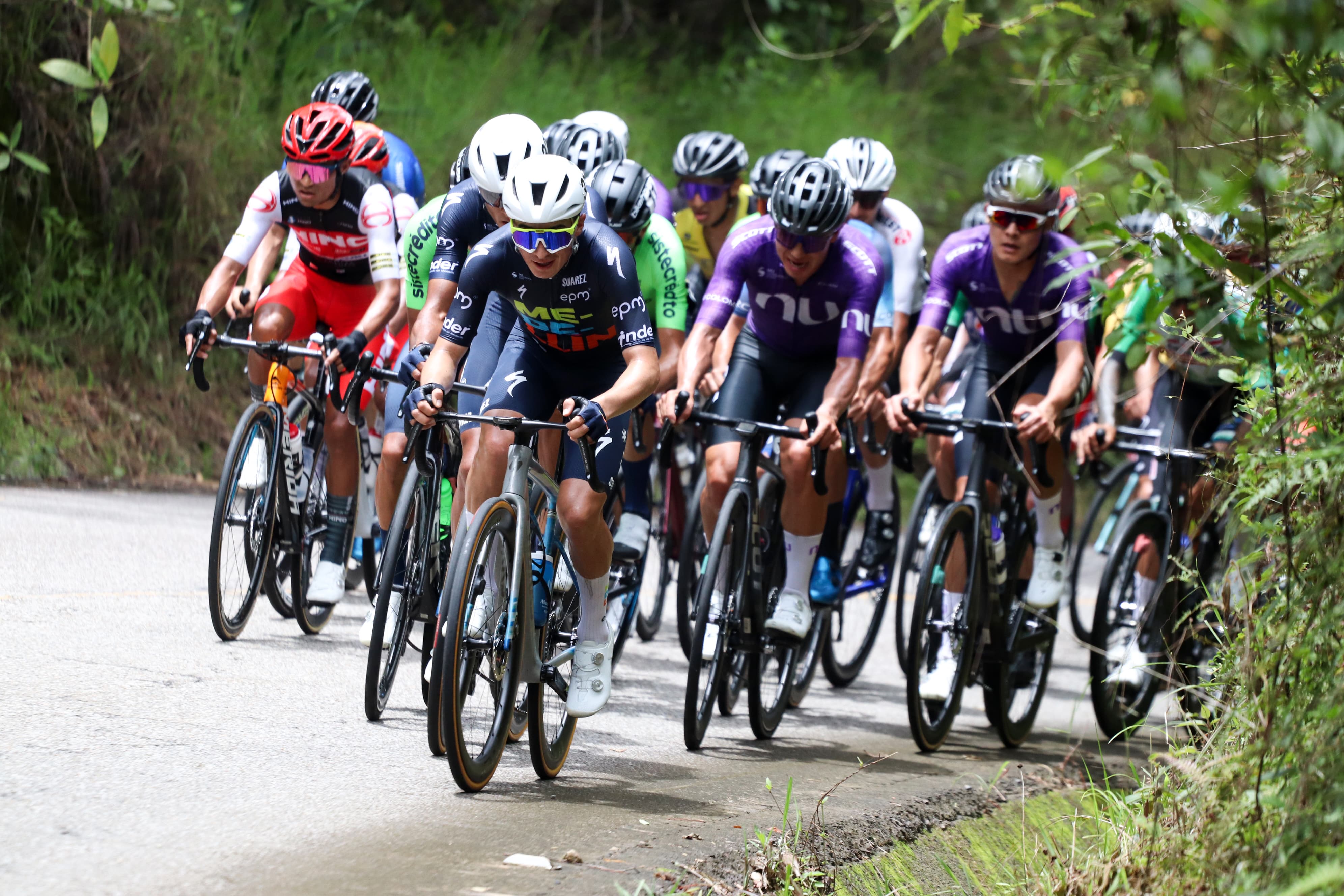 La quinta etapa de la Vuelta a Colombia fue cancelada por el paro minero de Boyacá
