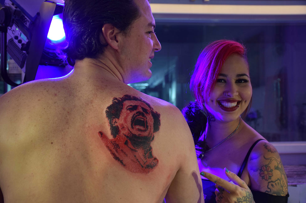 Juan Manuel Galán y su tatuaje de Luis Carlos Galán