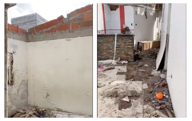 Comunidad destroza casa de mujer que presuntamente asesinó a vecina en una riña