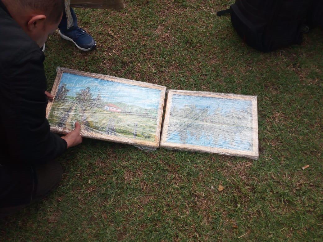Cayó banda de narcotráfico que ocultaba cocaína en obras de arte para enviarla a Europa