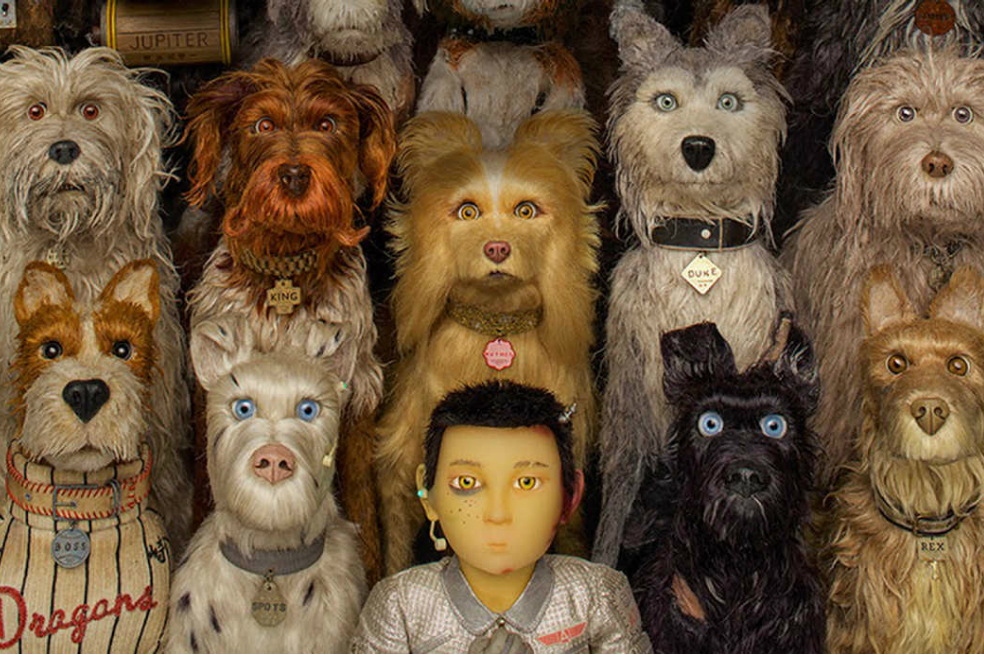 Imagen de la película "Isla de perros". 