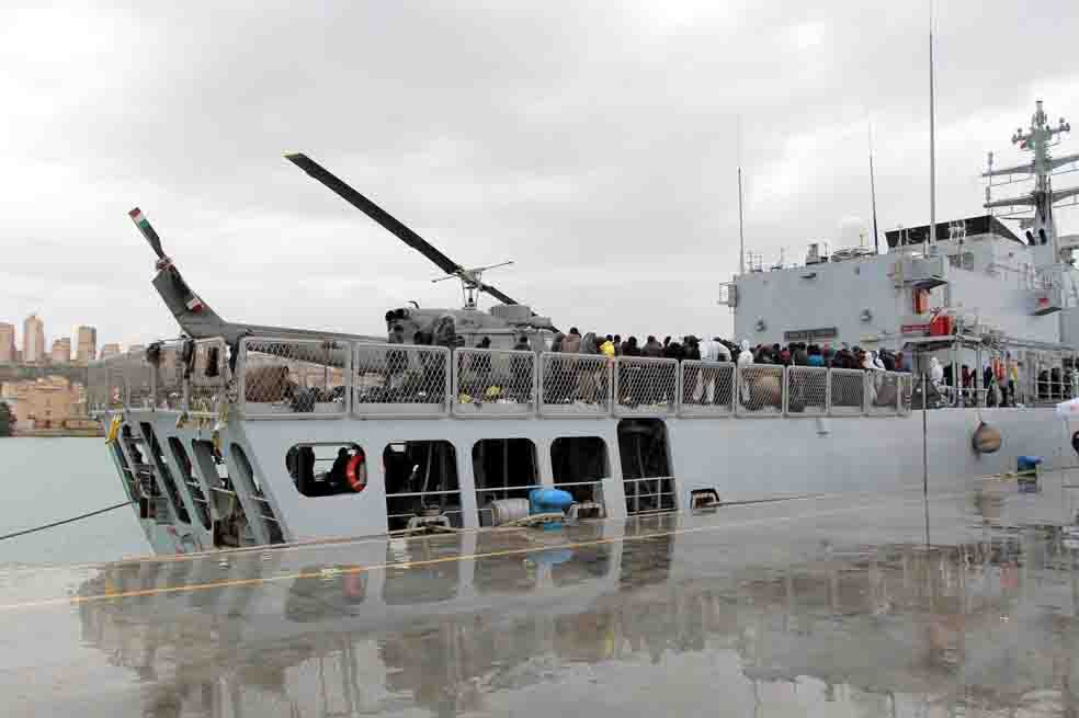 Inmigrantes huyendo de Libia, murieron en el Mediterráneo