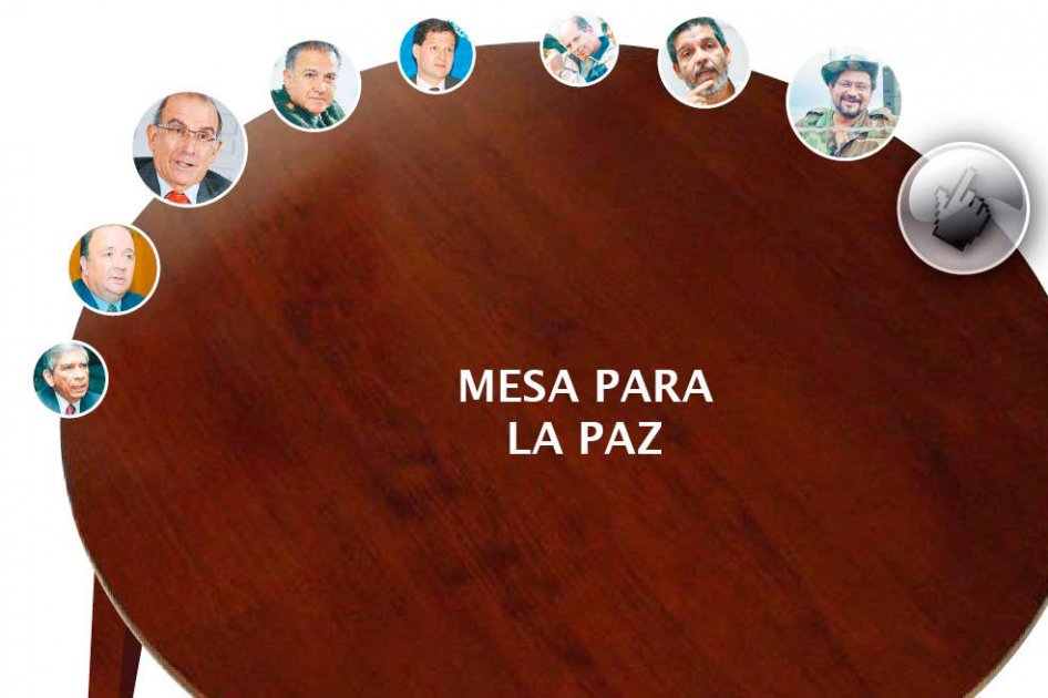 Esta es la agenda de la paz