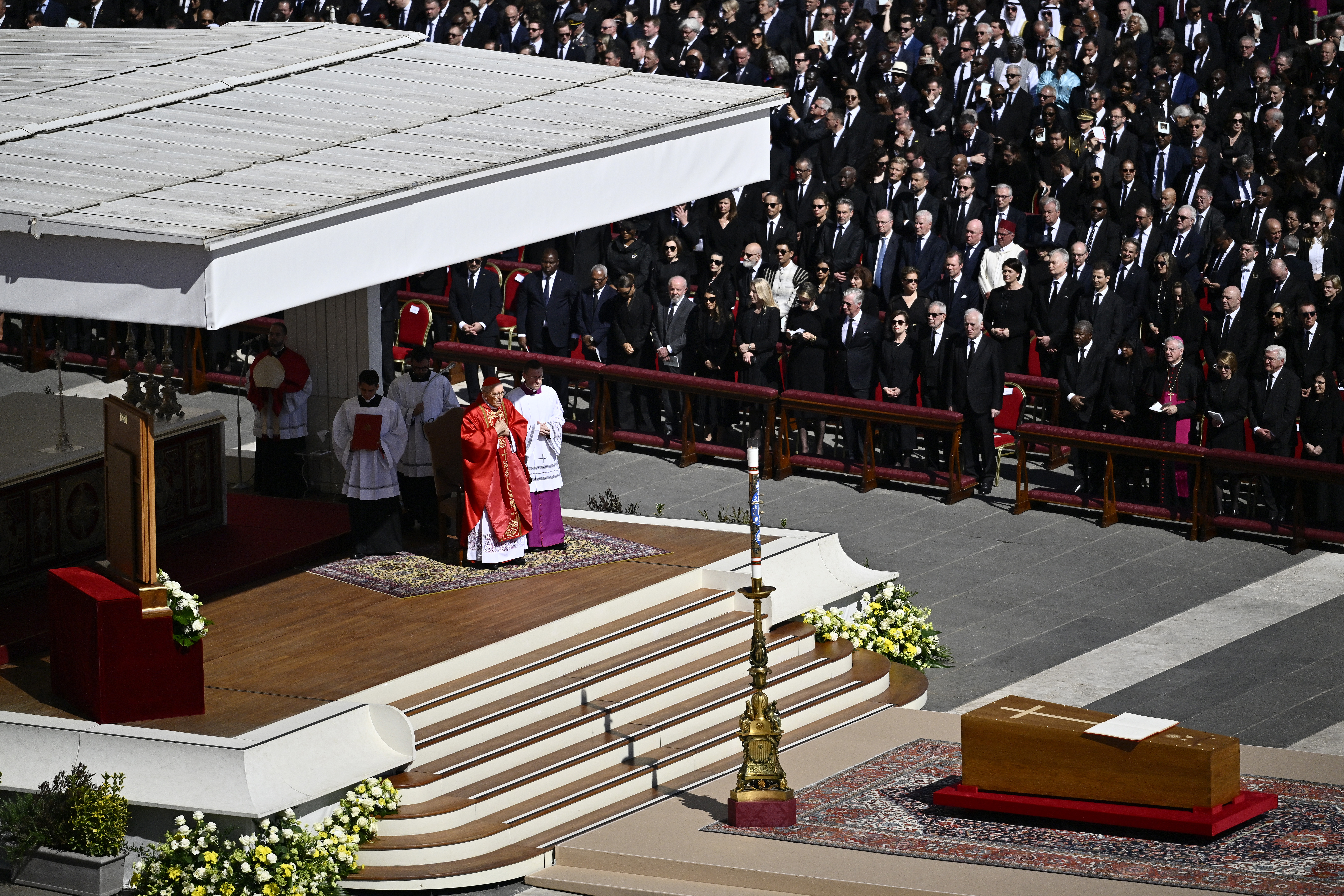 Funeral papa Francisco, asistententes