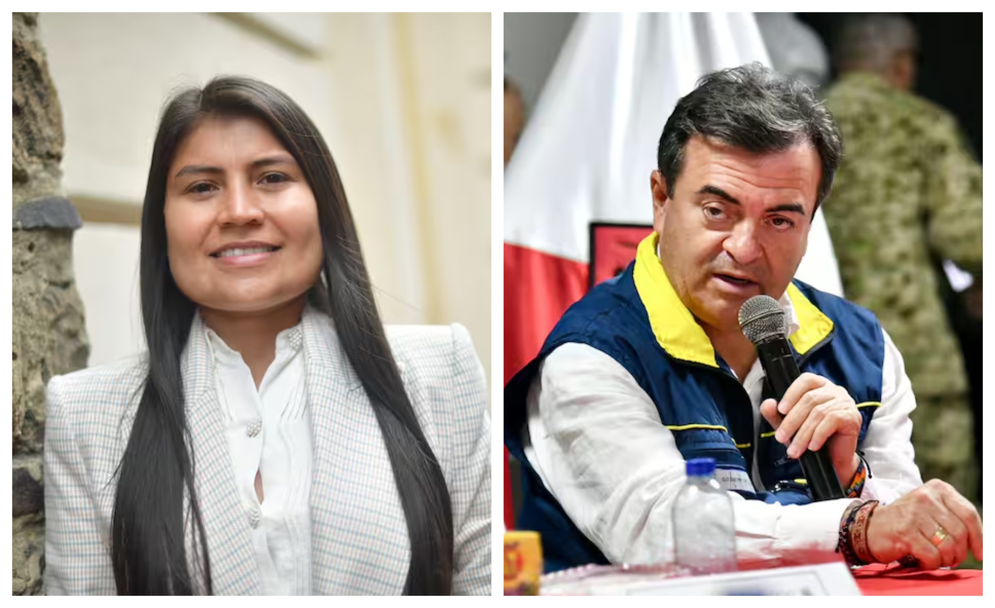 Karen Manrique denunció a Olmedo López: lo señala de decirle mentiras a la justicia