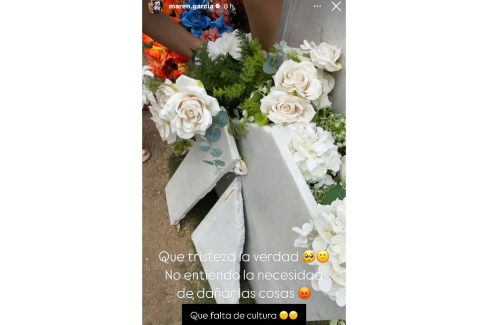 A través de redes sociales, la viuda de Omar Geles expresó su descontento. Mostró cómo quedó la tumba del intérprete de ‘Los caminos de la vida’.