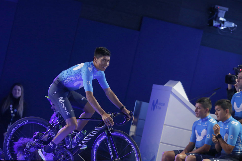 Nairo Quintana: «Estoy centrado en el Tour, es mi gran objetivo en 2018»