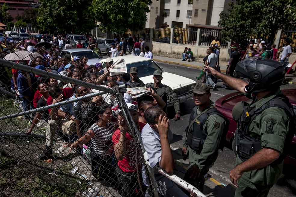 Vía crucis por comida